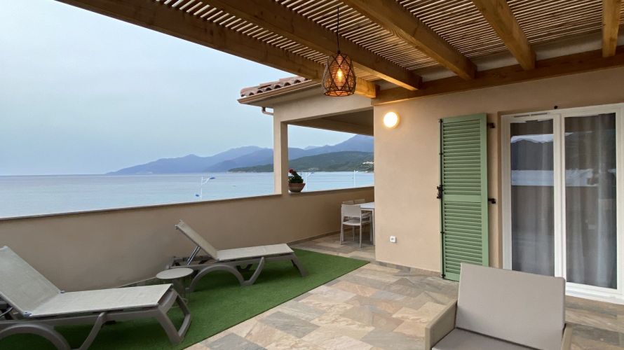 Terrasse appartement 5 - Saleccia